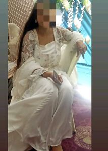 Elegant White Embroidered Dress