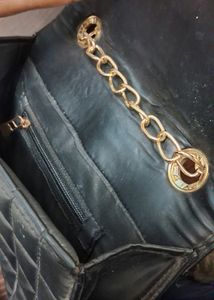 Black Party Wear Sling Bag