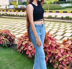 Black Crop Top for women