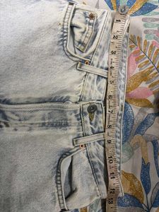 Wide Leg Denim Jeans
