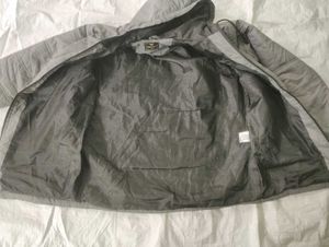 Stylish Gray Hooded Jacket