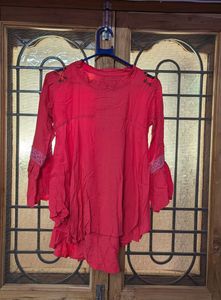 Coral High-Low Top
