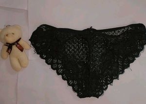 Black Lace Bikini Set