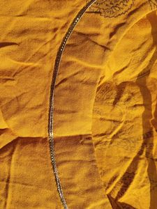 Ortange Embroidery &amp; Printed Kurta Women