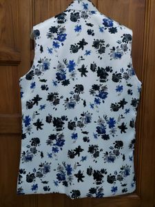 Printed Nehru Jacket / Waistcoat