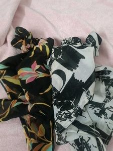 Printed Scarves - Set of 2