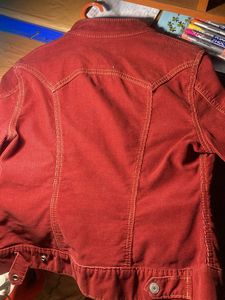 Red Corduroy Jacket