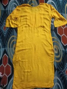 Yellow Kurti