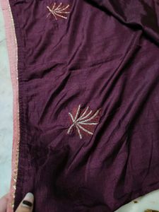 Saree With Blouse Marvadi Style