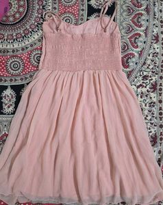 Pink Strappy Dress