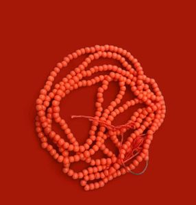 Coral Beaded Necklace
