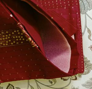 Maroon Embroidered Salwar Kameez Suit