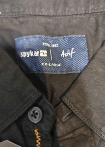 Brand new black Spykar shirt.