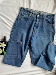 Women Mom Fit High Rise Jeans
