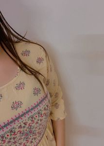 Cream Dress