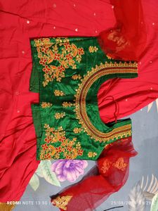 Navaratri Lehenga Without Blouse