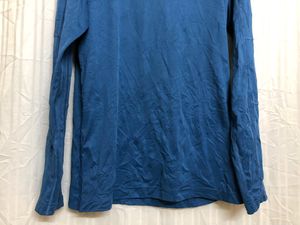 Blue Long Sleeve T Shirt