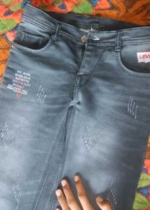 Stylish Dark Wash Denim Jeans