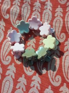 Cute Pastel Butterfly Mini Hair Clips
