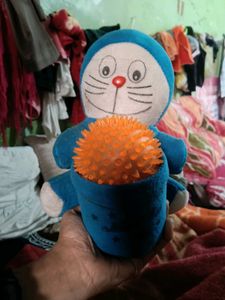 Doraemon Plush Toy with Ball