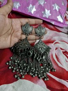 Long Ghungroo Earrings