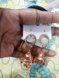 Rose Gold Jhumki