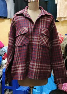 baggy Plaid korean style