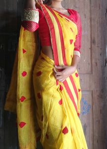Yellow Saree