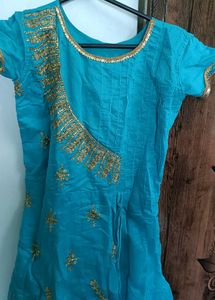 Elegant Blue Kurta