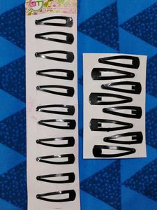 New Black Hair Clips