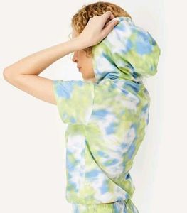 Max Women Tie-Dye Hooded Tshirt