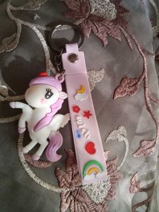 Cute Unicorn Keychain