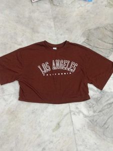Brown Los Angeles Tee