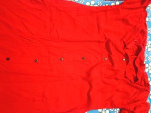 Elegant Red Kurta