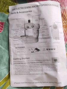 Mini Sewing Machine