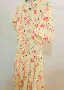 Floral frock dress/ wear only one time