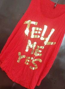 Red 🔴 Top For Girl Or Women 36 Bust