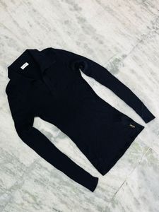 Ysl Black Long Sleeve Top
