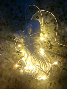 2 Pices 60 Miters white led fairy Lights