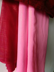 Pink Saree