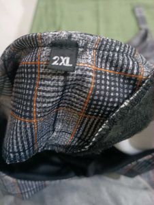 Plaid Flared Sleeve Top