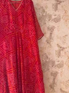Bandhani Print Kurta