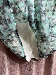 Mint Green Floral Dress