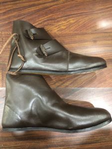 Vikings Leather Ankle Boots
