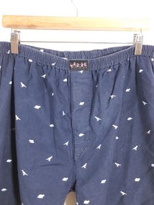 Navy Blue Printed Short ( Men&#39;s )