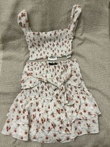 Forever 21 Floral Two-Piece Set