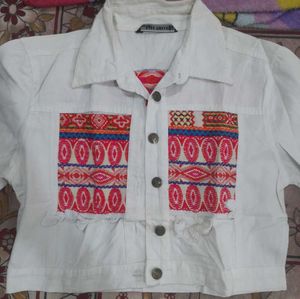 Crop Denim Jacket