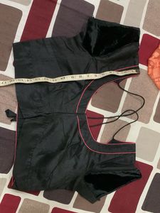 Elegant Pink &amp; Black Saree