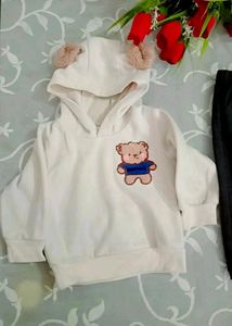 rBaby Boy Cute Teddy Bear Cap Hoodie With Pajama