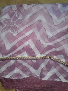 Lavender Saree